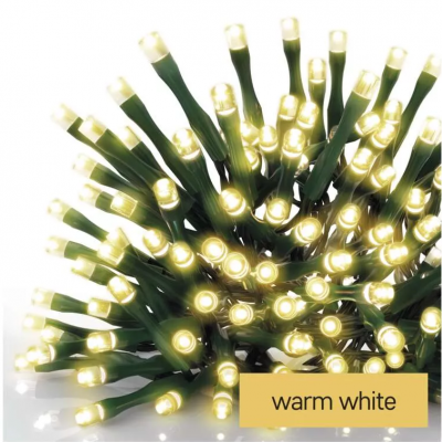 Lampki choinkowe Classic 40LED 4m ciepła biel IP44 timer EMOS (D4AW01)